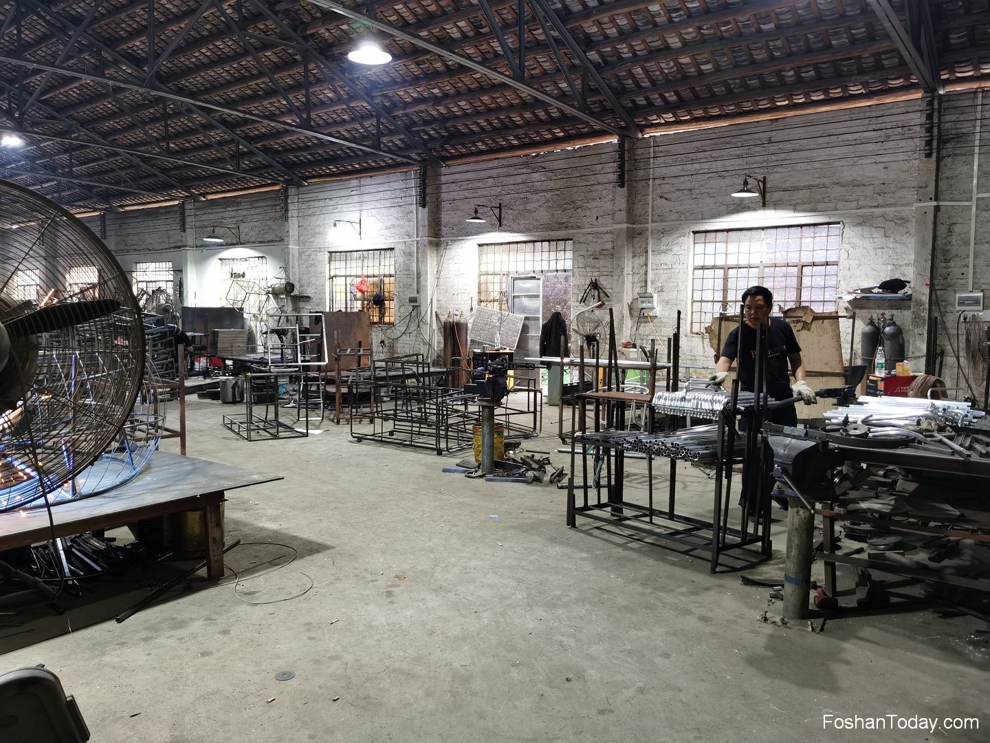 An Outdoor Furniture Factory in Foshan