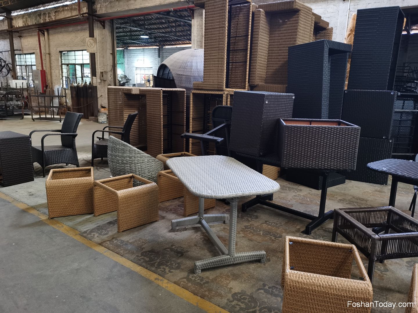 An Outdoor Furniture Factory in Foshan