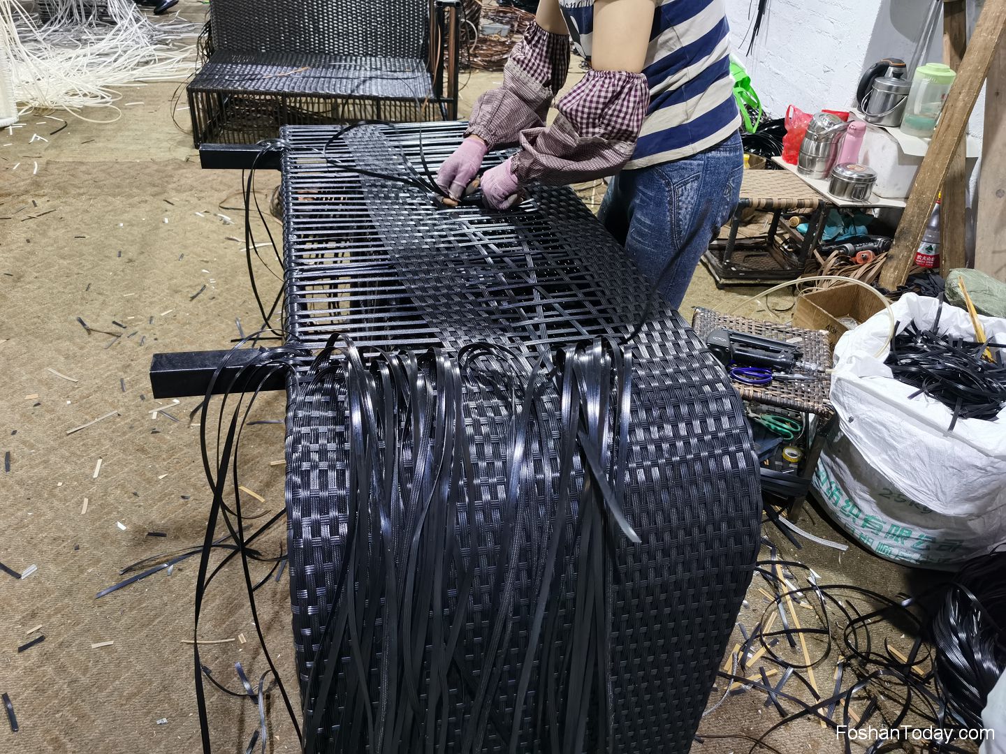 An Outdoor Furniture Factory in Foshan