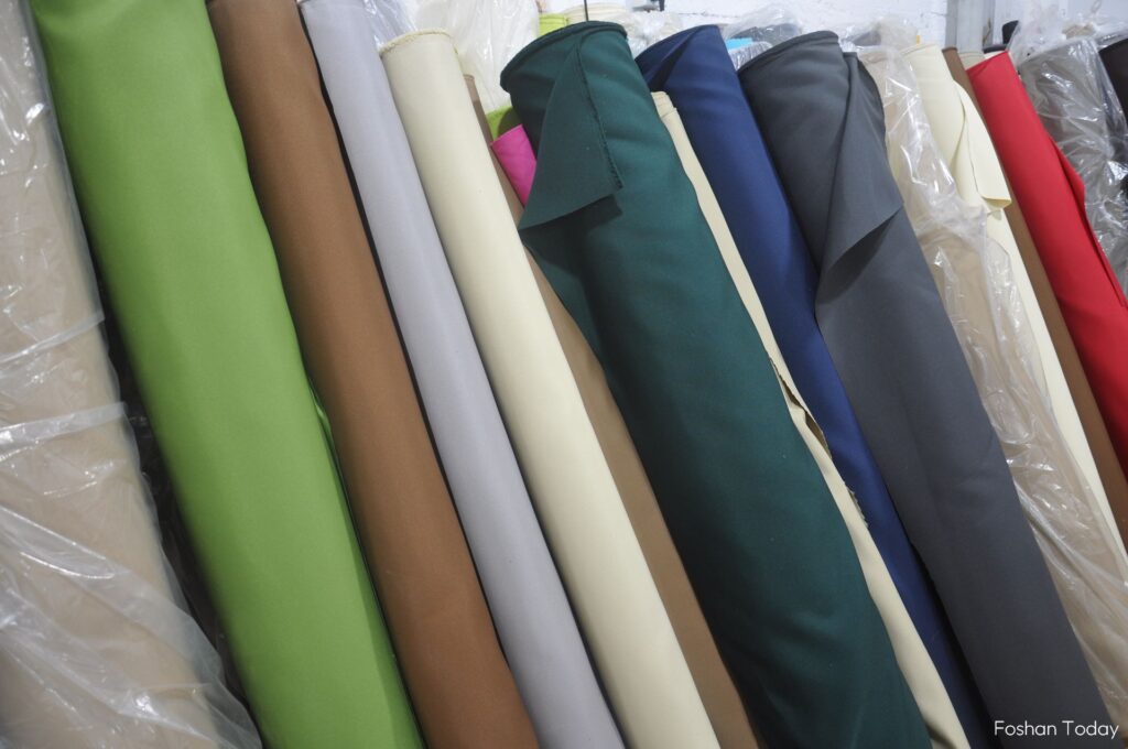 The color fabrics used in furniture customization