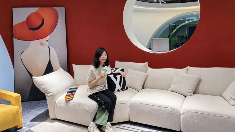 luxury sofa showroom